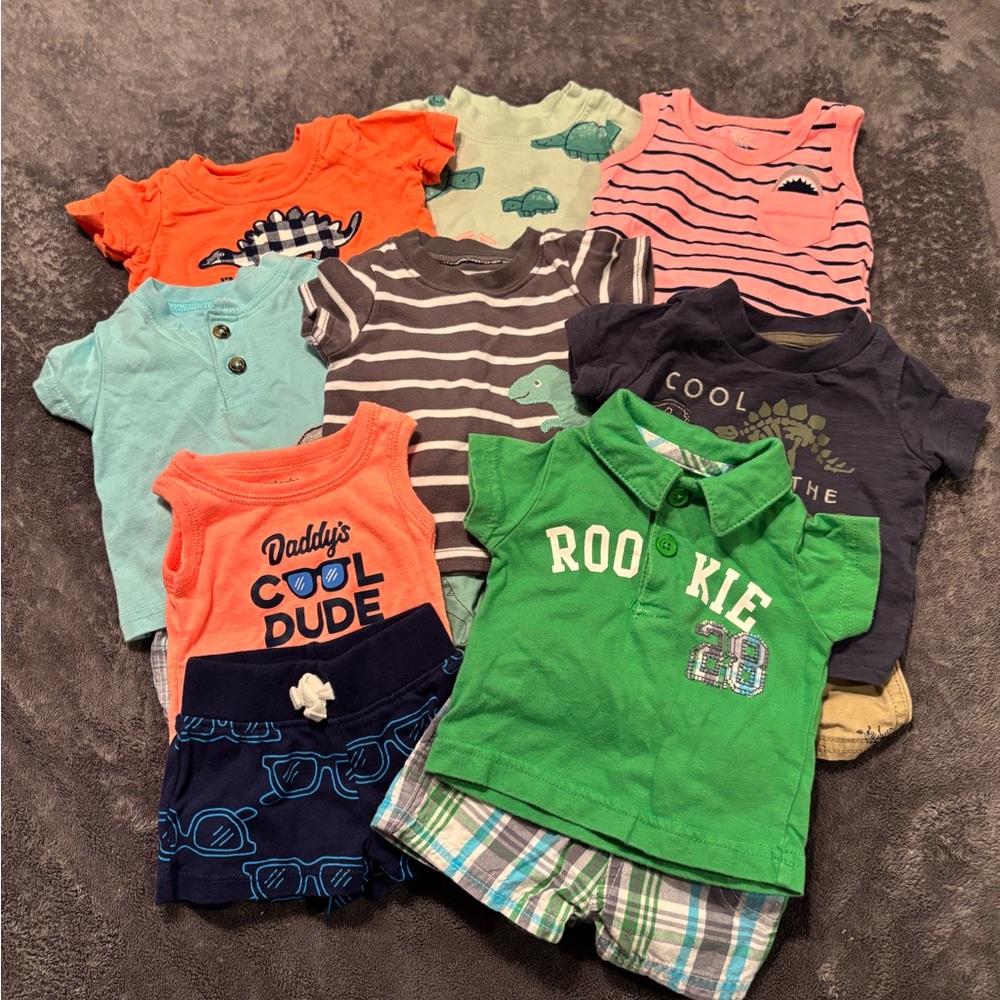 Carter’s Two Piece Baby Boy Outfit Bundle